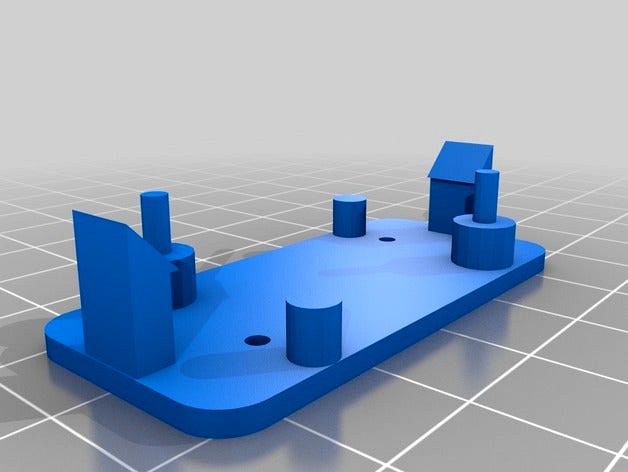 Buck Converter Mount LM2596 by voglster