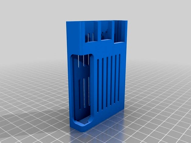 GPIO exposed Sleeve Case for Raspberry Pi B+ by esromneb