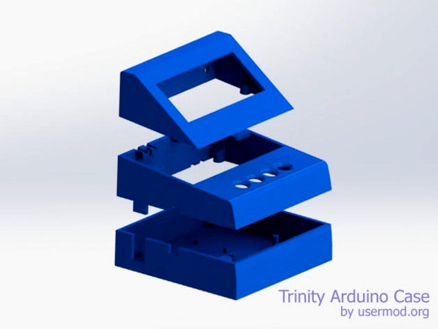 Trinity Arduino Case 20x4 by usermod
