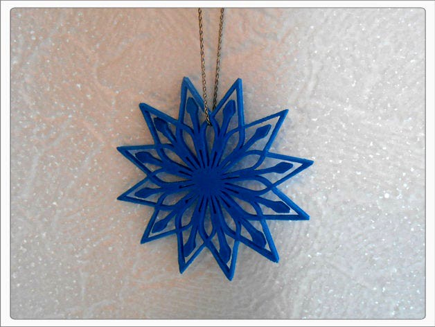 snowflake blue by TanyaAkinora