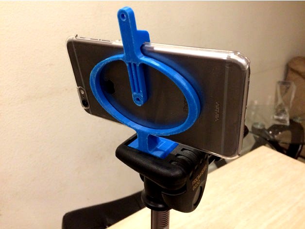 Single print 3-in-1 Smartphone Mount by 3E8