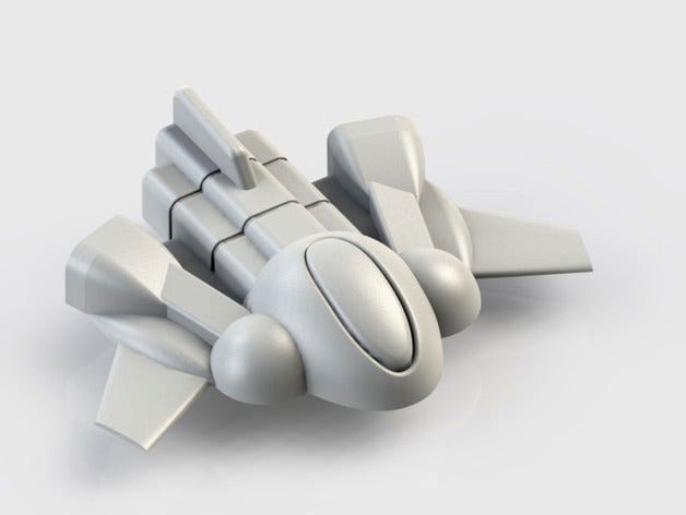 Spaceship by 3dpoplauki