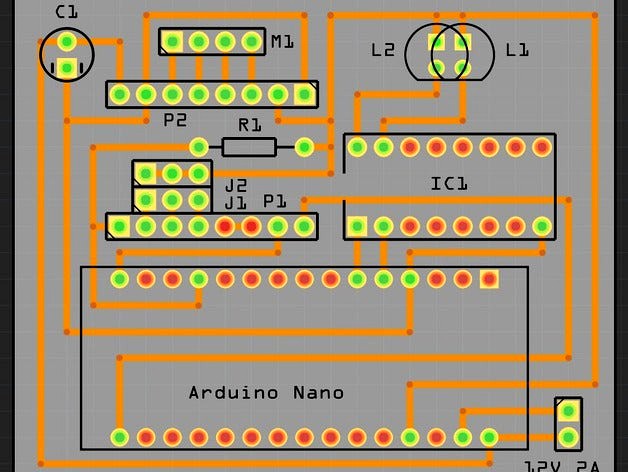 Ekobots - Ciclop 3D Scanner shield for Arduino. by jsirgado