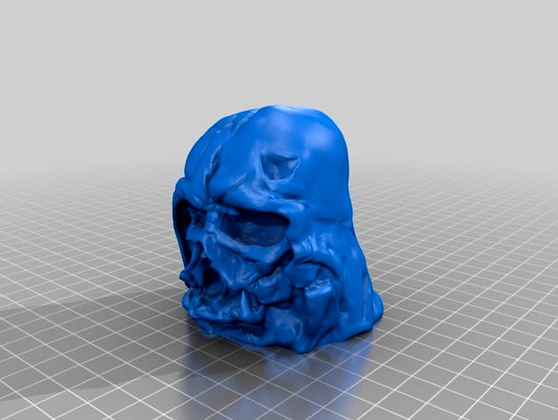 Melted Darth Vader by wthierry