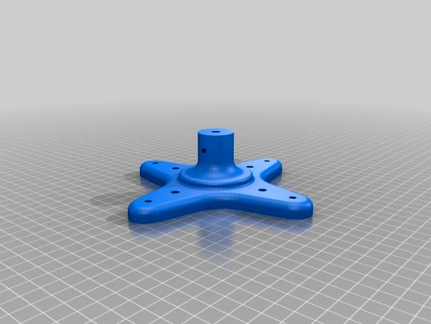 Plastic Roll PRUSA i3 Support / Soporte rollo PRUSA i3 by IngenioTriana3D