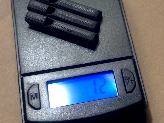 Quick Printing Thin Plastic Whistle by MakerBlock