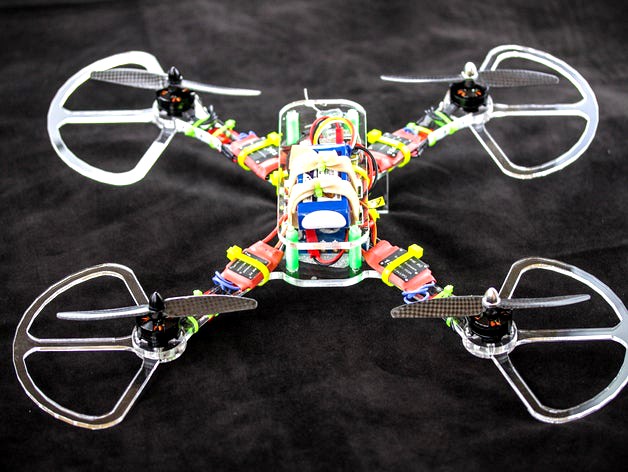 Simple, Easy Quadcopter/FPV Racing Drone by Banana_Science