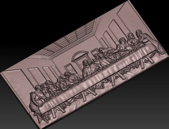 Last supper 3D Model