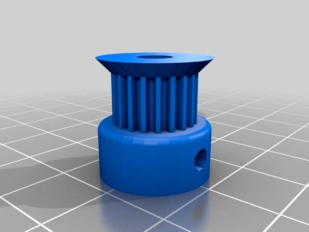 GT2 20T pulley by MDMx