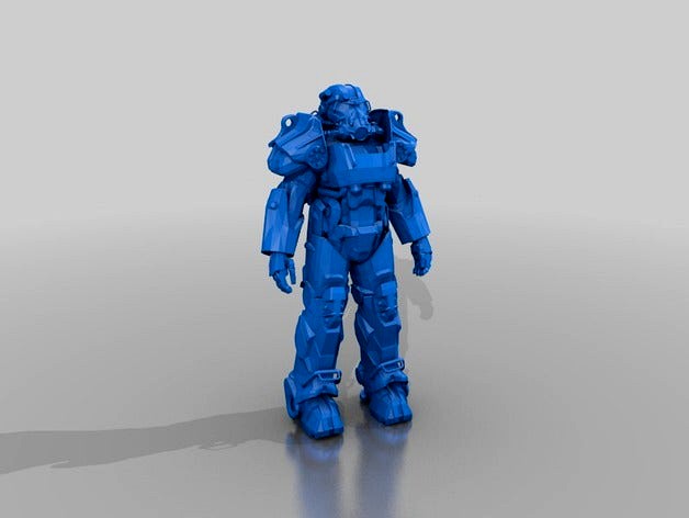 'wearable' T60b Power Armor from Fallout 4 Brotherhood of Steel by MacNite