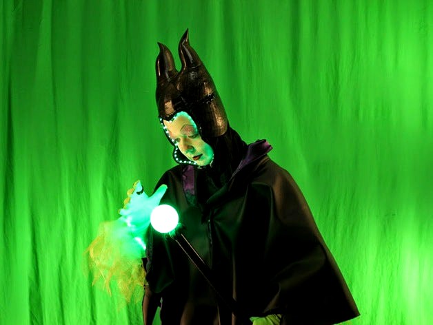 Maleficent Helmet v2 by rgrannan