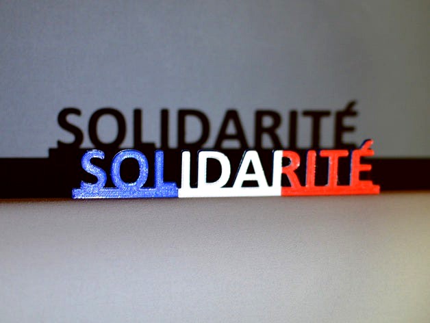 SOLIDARITÉ by ZAxis3D