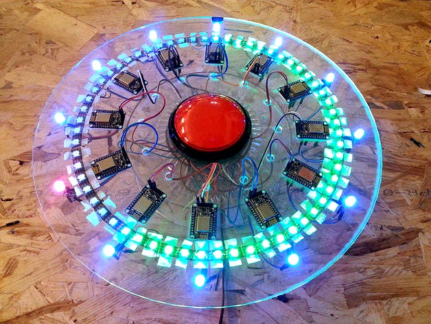 ESP Clock by tamberg