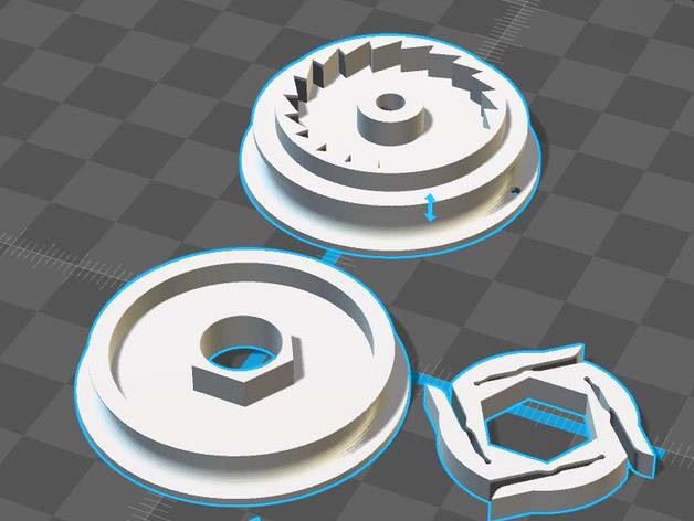 Self Tensioner Pulley. by MiguelHernando