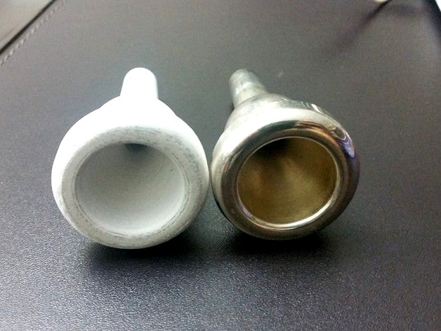 Stork Custom BT #5 Trombone Mouthpiece by Horrorsea