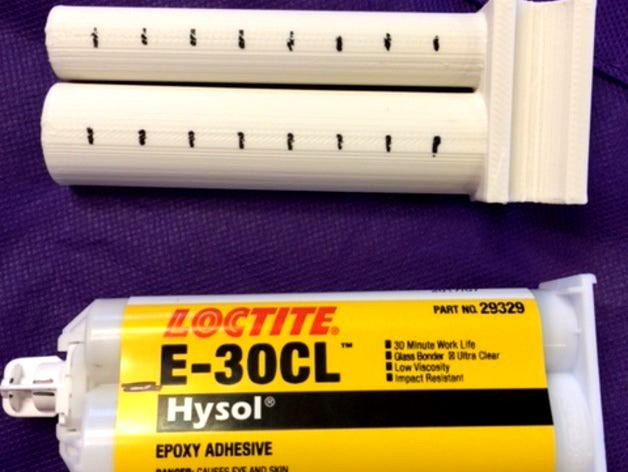 Plunger for Loctite Hysol E-30CL Epoxy by micromet