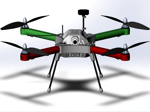 X550 Quadcopter by MazaaFIN