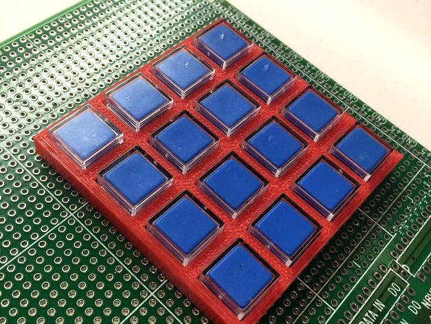 Keypad Matrix 12mm tac switch matrix by Waltermixxx