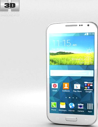 Samsung Galaxy K Zoom White 3D Model