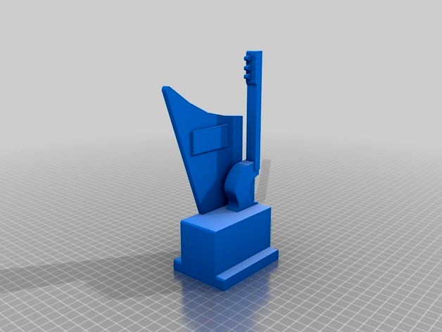 Guitar Trophy by lakshya