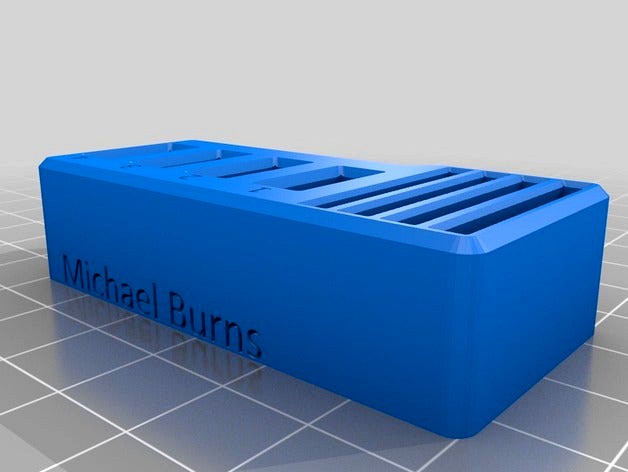 Michael Burns - 4 USB and 4 SD card Slot holder by burn0323