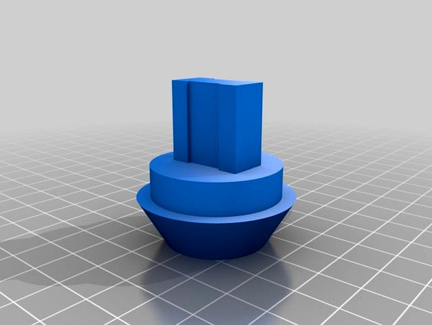 Blind Plug for Submatix SMS 100 Rebreather  by DeepDiver