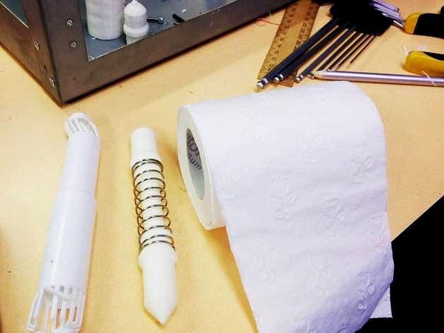 MakeHackVoid Toilet Roll Holder by devdsp