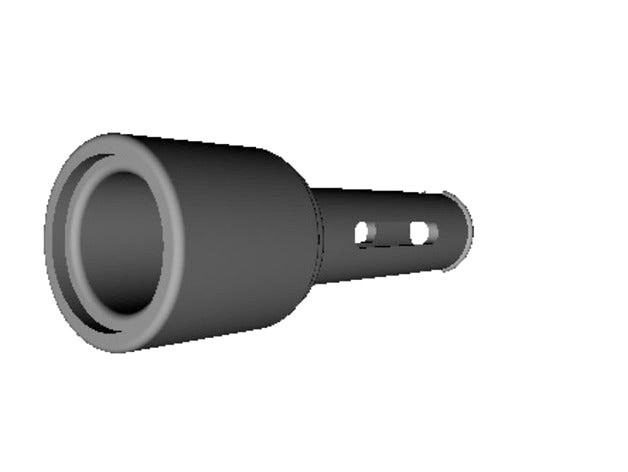 Lego Technic 2L Pin with 1M Beam by maxchambers3