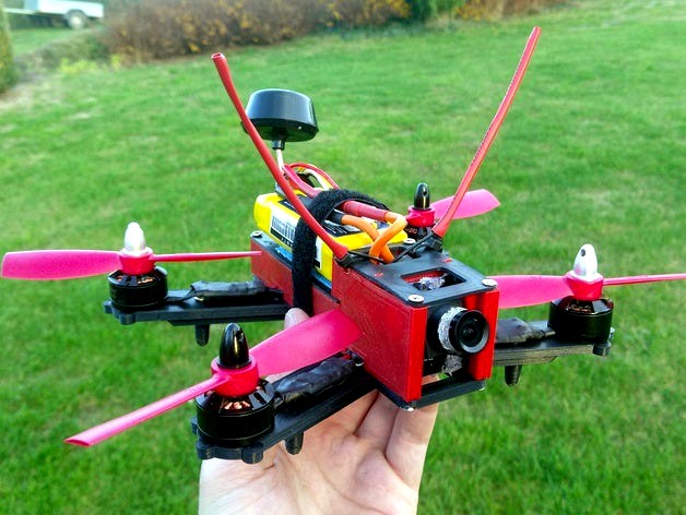 Double Decker 175 mini FPV quadcopter by janmittner