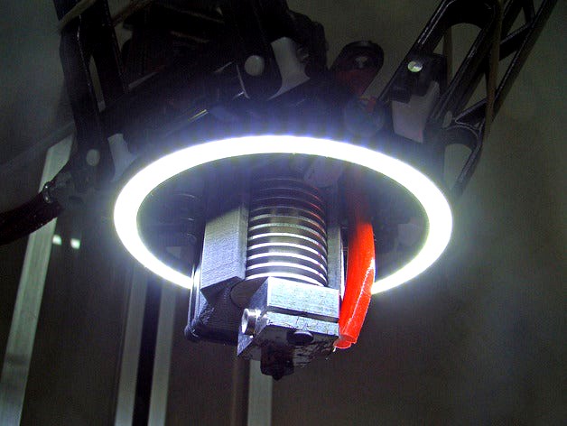 80mm COB LED Light Ring (Rostock Max) by Martin_S