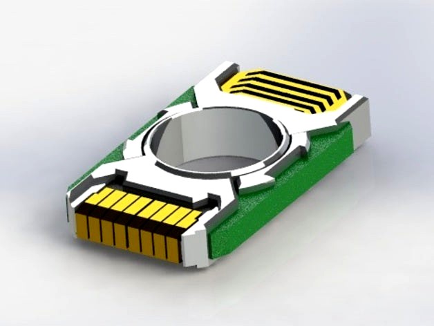 Halo Cortana Chip by dylanismyname