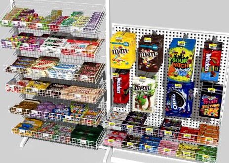 Candy rack 3D Model