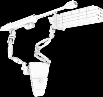 Edge of tomorrow weapon 3D Model