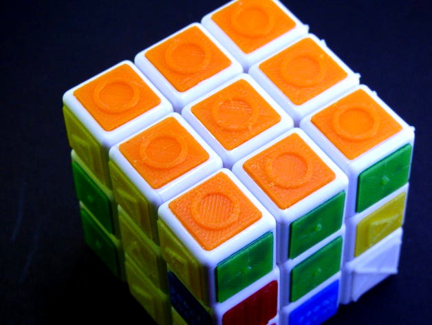 Rubiks cube for visually impaired by ez3india