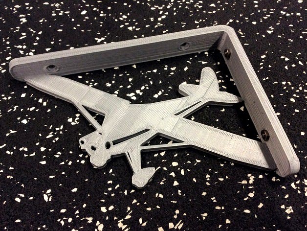 Airplane Shelf Bracket by Luscombe8E