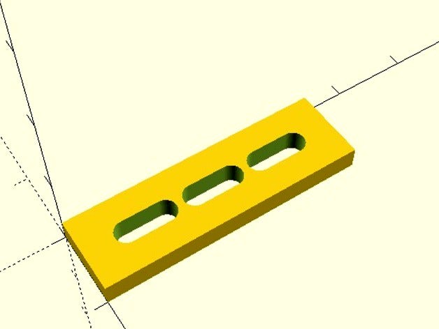 Adapter for "Pillow Block for Open Linear Bearing" by Gorodskih