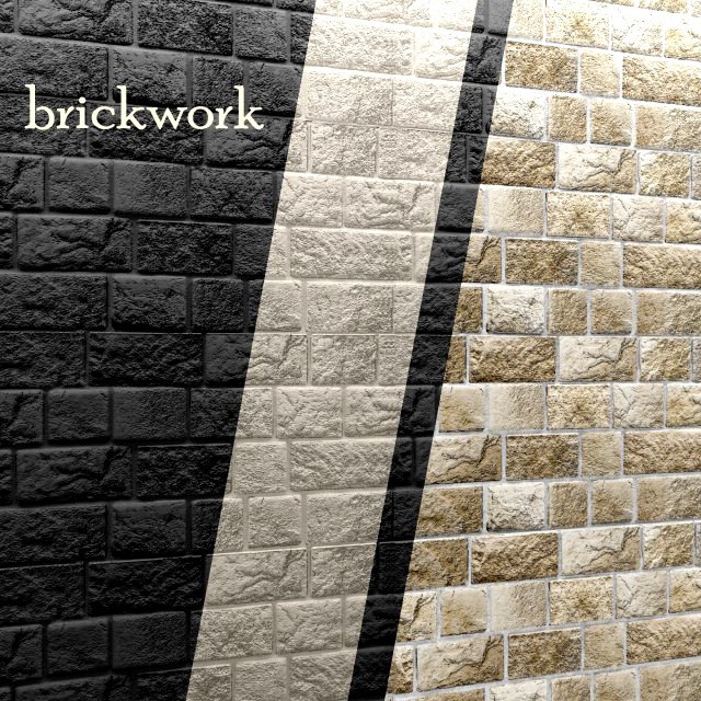 Bricks wall 3D Model