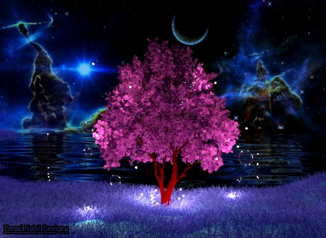 Cosmic tree 3D Model