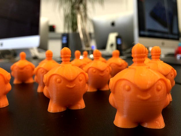 Dreamo Keyring (The Official Dream 3D Mascot) by Dream3D_UK