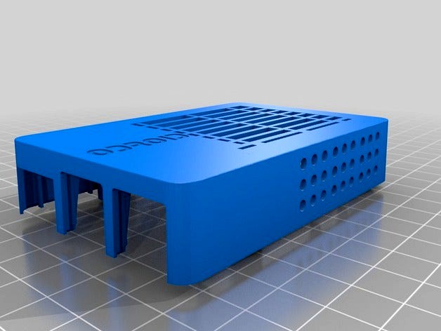 Odroid C1 case with screws by frinkazoid