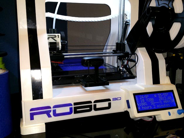 ROBO 3D Logo Cover- Reprapdiscount Smart LCD Controller XXL by In3Designs