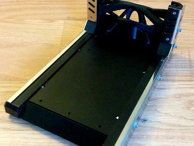 Flashforge/Replicator Z-Axis Gantry Ribcage by rdahm