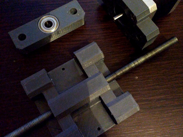 Anti-Backlash platform for Linear slide XY by squareoctopus