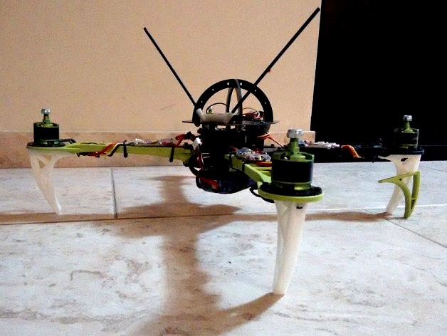 SK450 Claw Landing Gear - Extended by luodanli