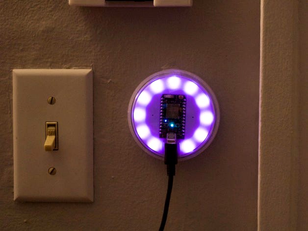 Internet Button Case by Azdle