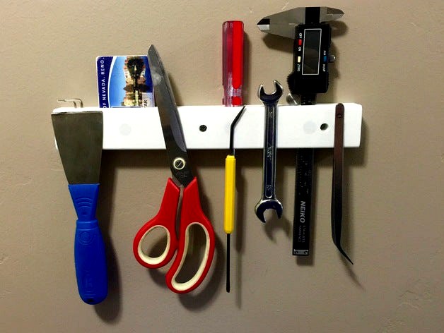 Magnetic Wall Mount Tool Tray by Tactical_Dev
