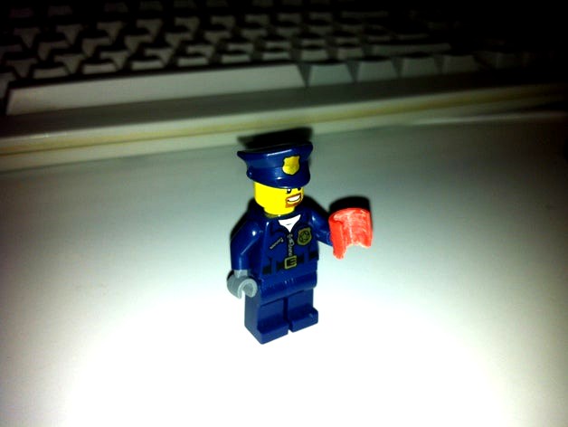 LEGO compatible big hand by alessiocavalieri