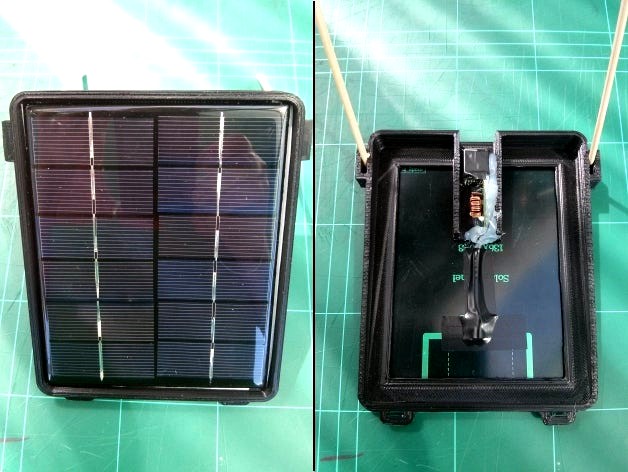 Solar-powered Phone / Tablet / Device Charger by 66point99