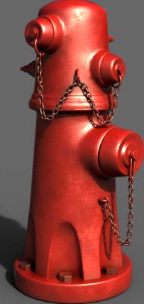 Fire Hydrant 3D Model