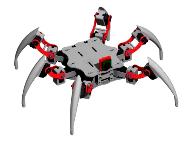 Antdroid, hexapod open source robot by pando85